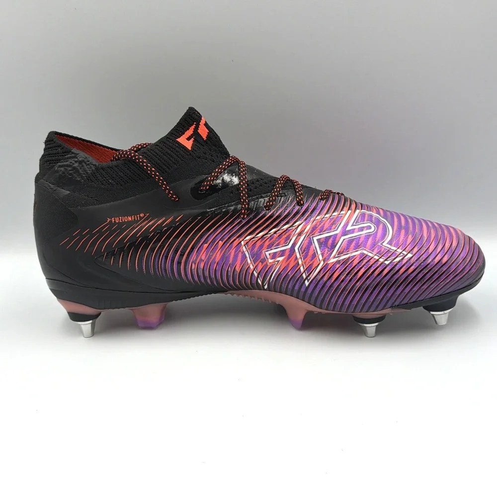 PUMA Future 8 Ultimate MxSG Soccer Cleats Black/White/Glowing Red - Men's 7 NEW